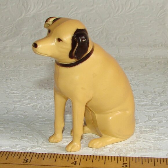 Vtg RCA Dog Nipper SALT / PEPPER SHAKER, Single Replacement, Plastic Figurine - Picture 2 of 6